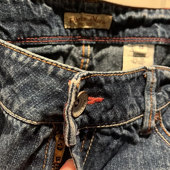 Denim Mini Skirt - Picture 3 of 4